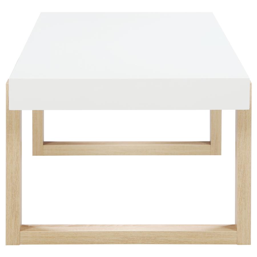 Pala White Coffee Table - MyWaynesHome #