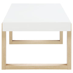 Pala White Coffee Table - MyWaynesHome #