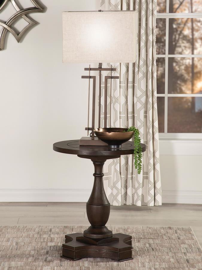 Morello Brown End Table - MyWaynesHome #