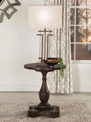 Morello Brown End Table - MyWaynesHome #