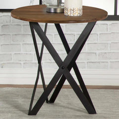 Zack Brown End Table - MyWaynesHome #