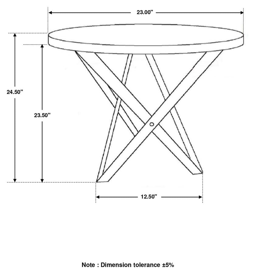 Zack Brown End Table - MyWaynesHome #