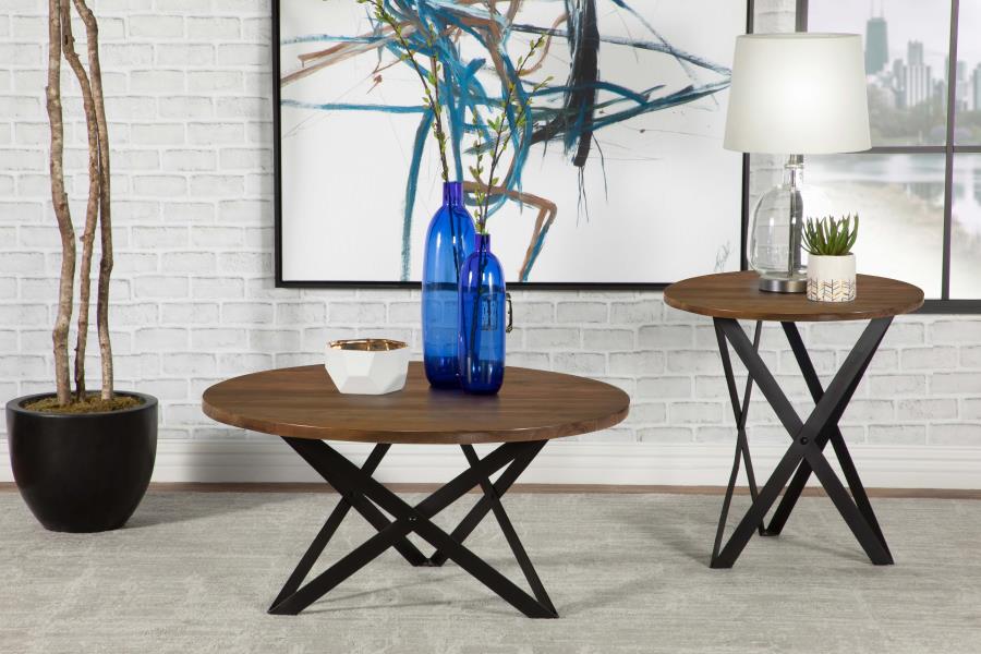 Zack Brown End Table - MyWaynesHome #