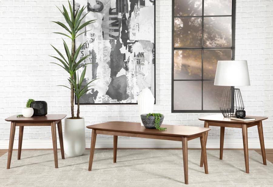 Radley Brown 3 Pc Coffee Table Set - MyWaynesHome #