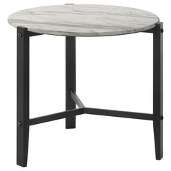 Tandi White End Table - MyWaynesHome #