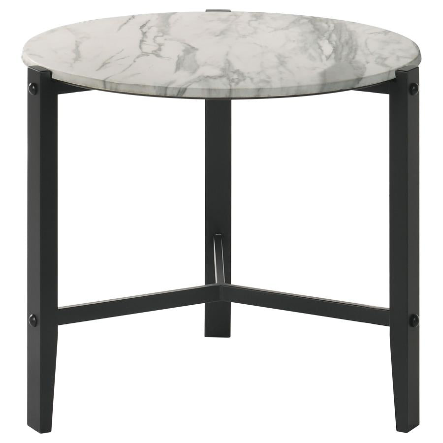 Tandi White End Table - MyWaynesHome #