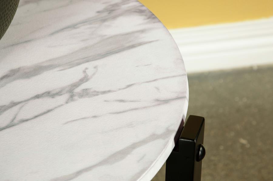Tandi White End Table - MyWaynesHome #