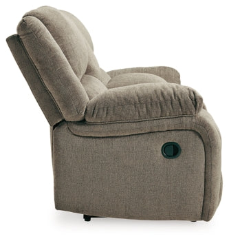 Draycoll Reclining Loveseat with Console - MyWaynesHome #