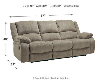 Draycoll Reclining Sofa - MyWaynesHome #