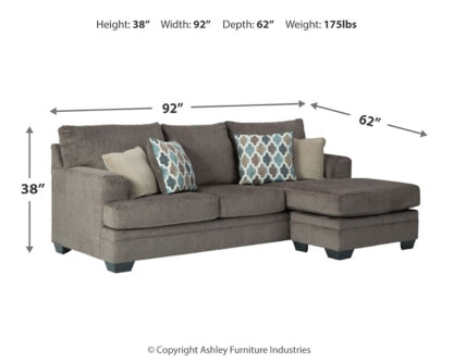 Dorsten Sofa Chaise - MyWaynesHome #