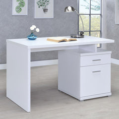 Irving White Computer Desk - MyWaynesHome #