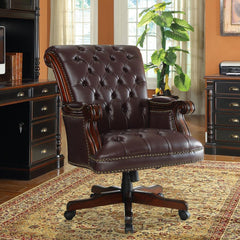 Calloway Brown Office Chair - MyWaynesHome #