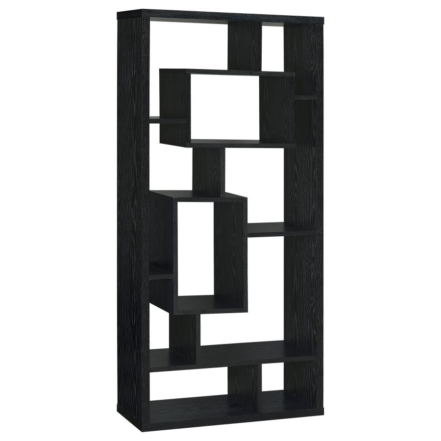 Linbrook Black Bookcase - MyWaynesHome #