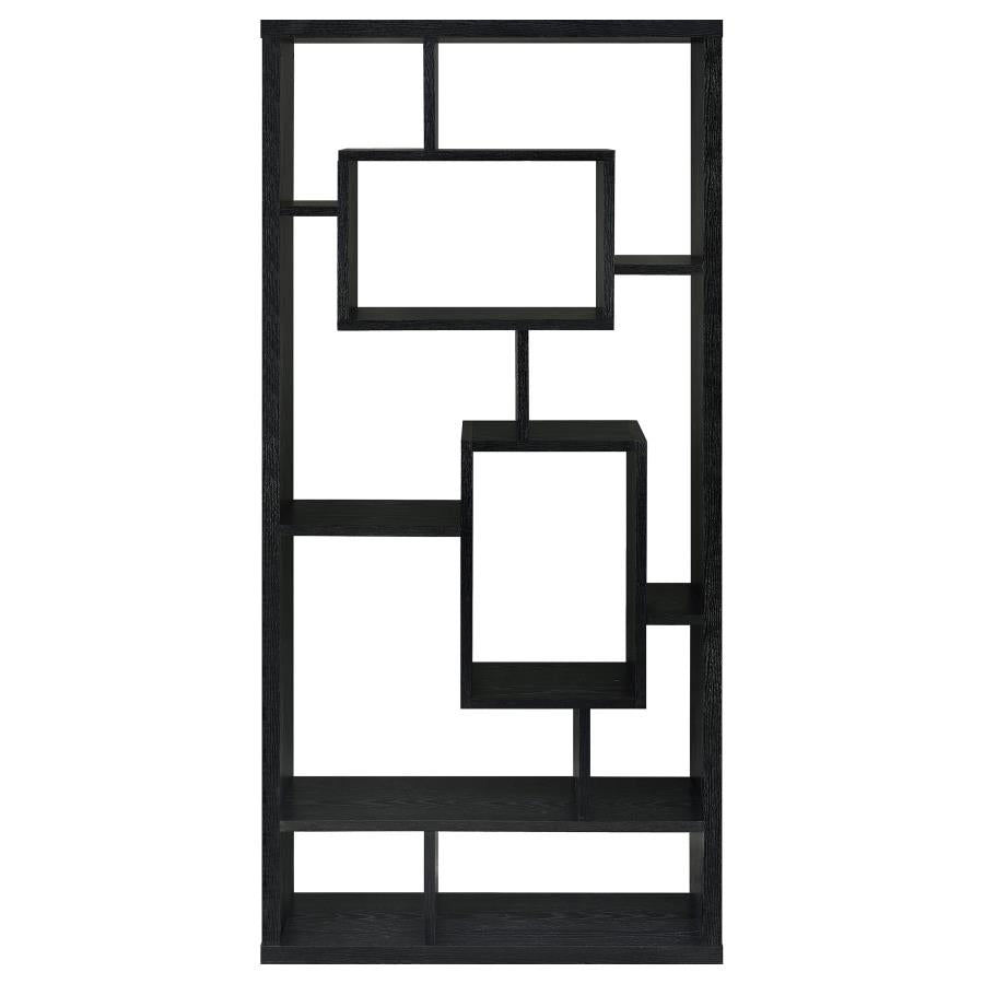 Linbrook Black Bookcase - MyWaynesHome #