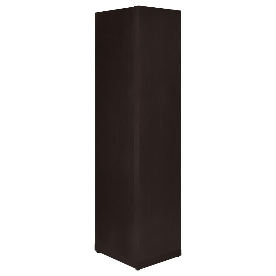 Pinckard Brown Corner Bookcase - MyWaynesHome #