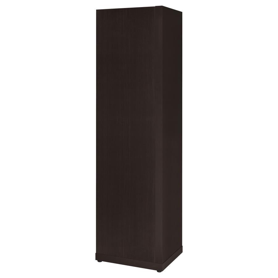 Pinckard Brown Corner Bookcase - MyWaynesHome #