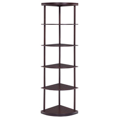 Bonwick Brown Corner Bookcase - MyWaynesHome #