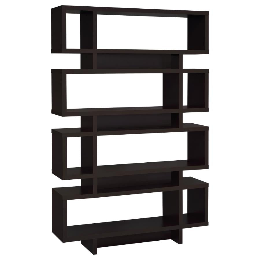 Reid Brown Bookcase - MyWaynesHome #