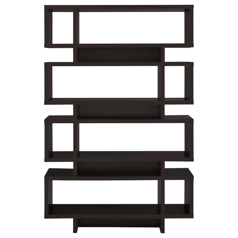 Reid Brown Bookcase - MyWaynesHome #