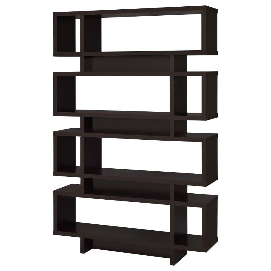 Reid Brown Bookcase - MyWaynesHome #