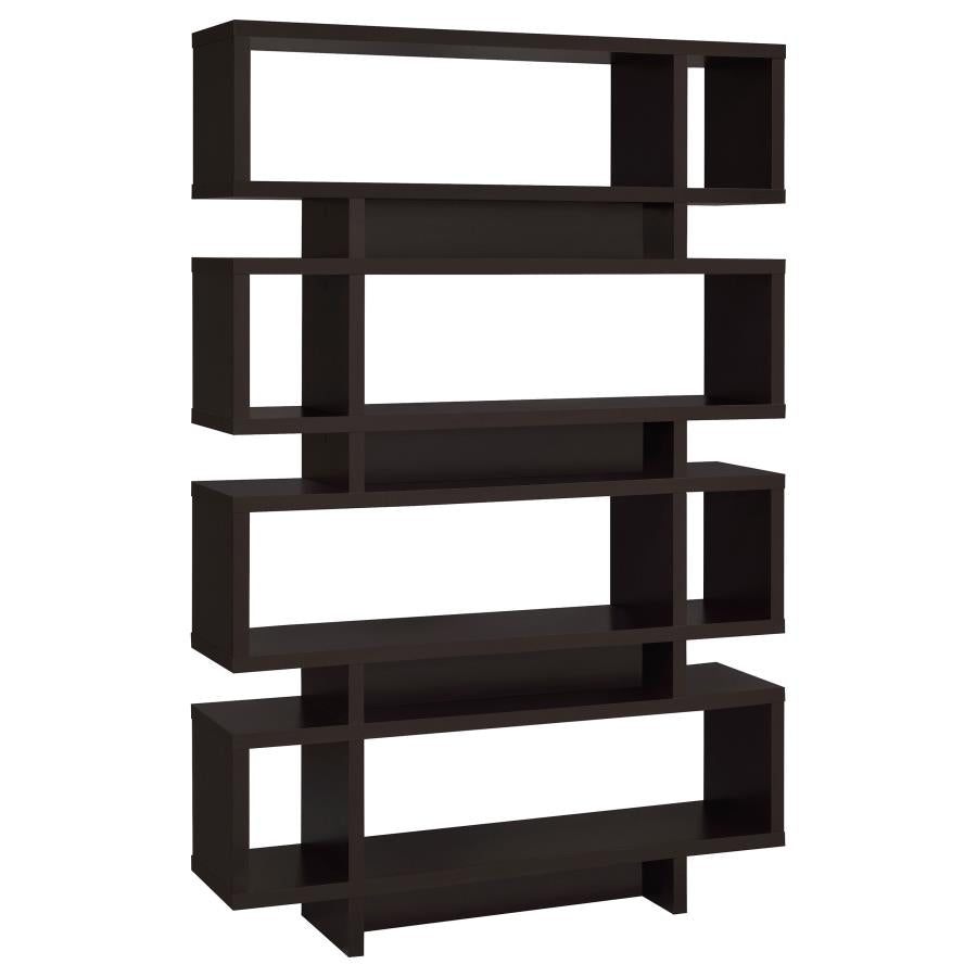 Reid Brown Bookcase - MyWaynesHome #