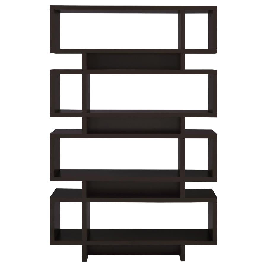 Reid Brown Bookcase - MyWaynesHome #