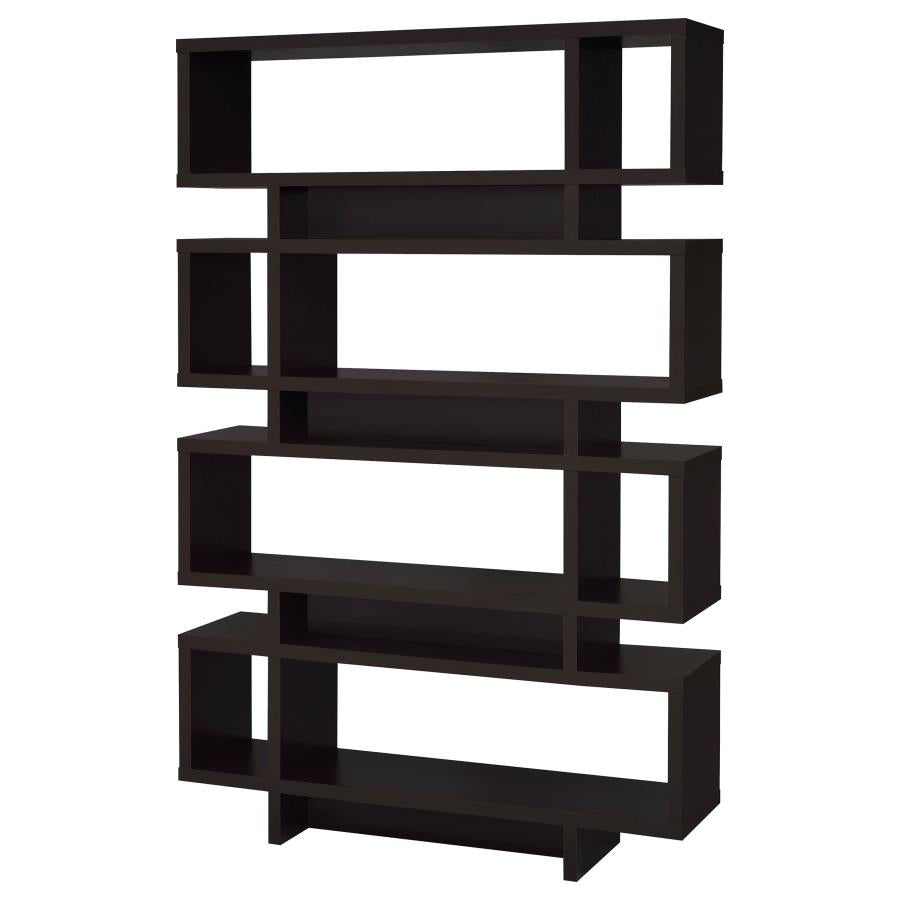 Reid Brown Bookcase - MyWaynesHome #