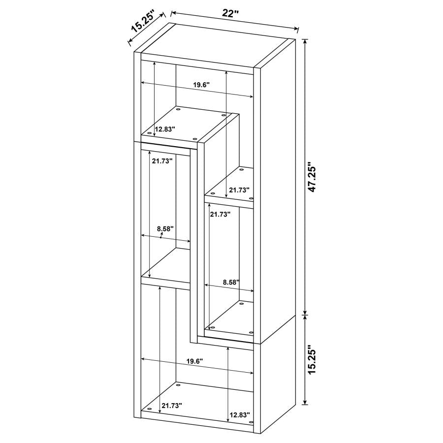 Velma Brown Bookcase / Tv Stand - MyWaynesHome #