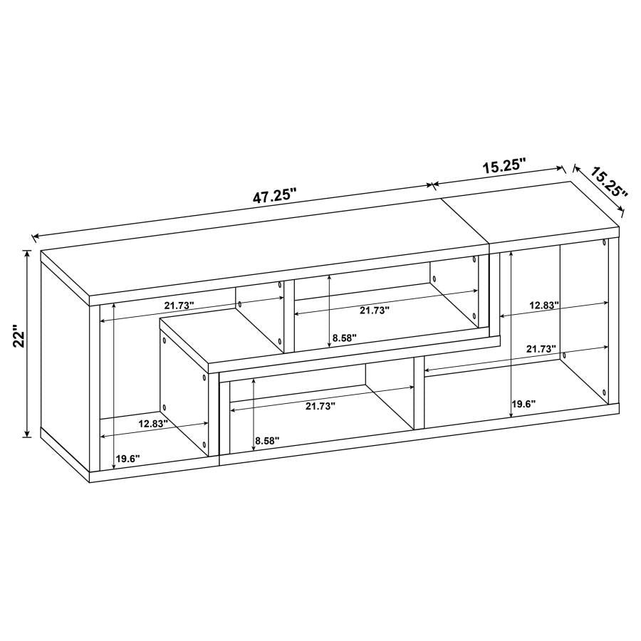 Velma Brown Bookcase / Tv Stand - MyWaynesHome #