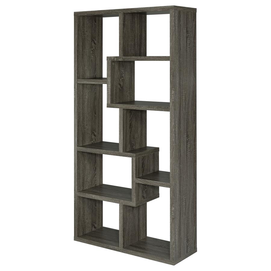 Theo Grey Bookcase - MyWaynesHome #