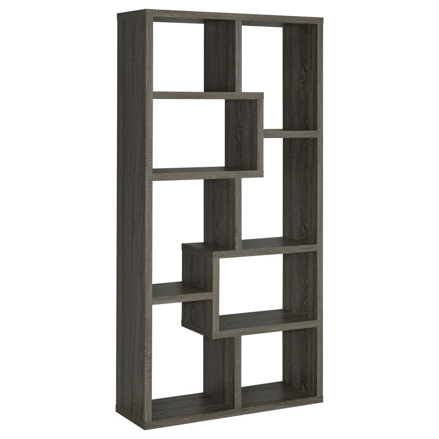 Theo Grey Bookcase - MyWaynesHome #