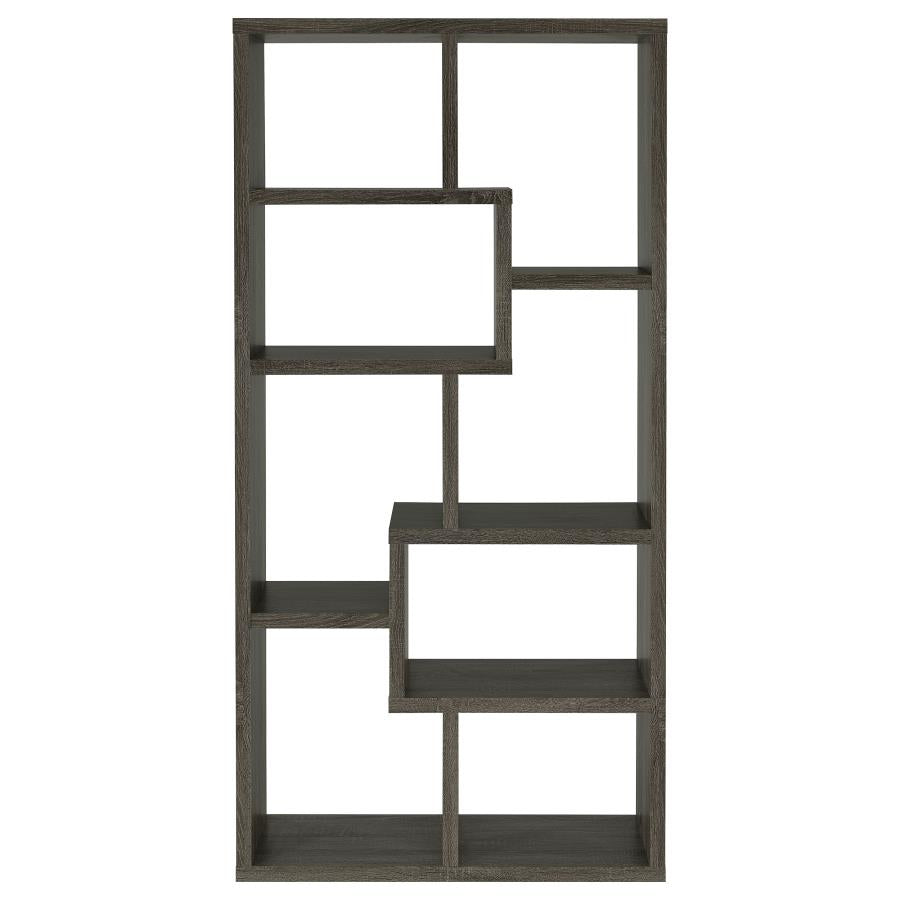 Theo Grey Bookcase - MyWaynesHome #