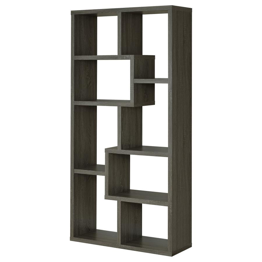 Theo Grey Bookcase - MyWaynesHome #