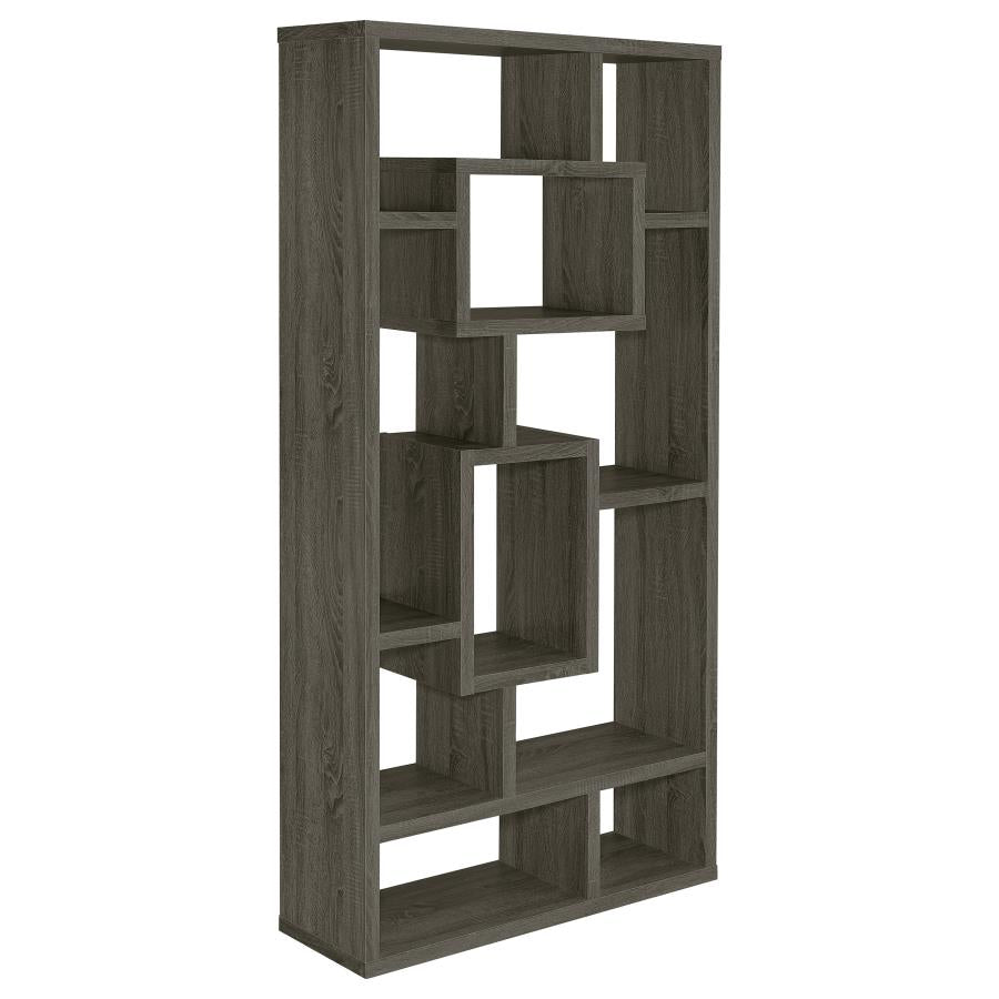 Howie Grey Bookcase - MyWaynesHome #