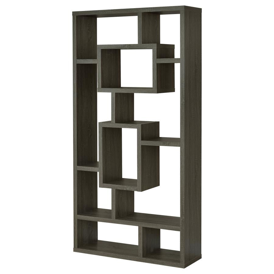 Howie Grey Bookcase - MyWaynesHome #
