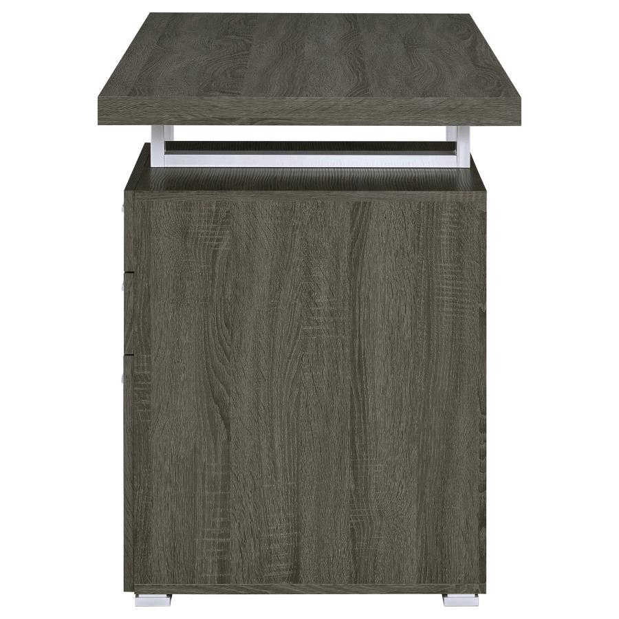 Brennan Grey Computer Desk - MyWaynesHome #