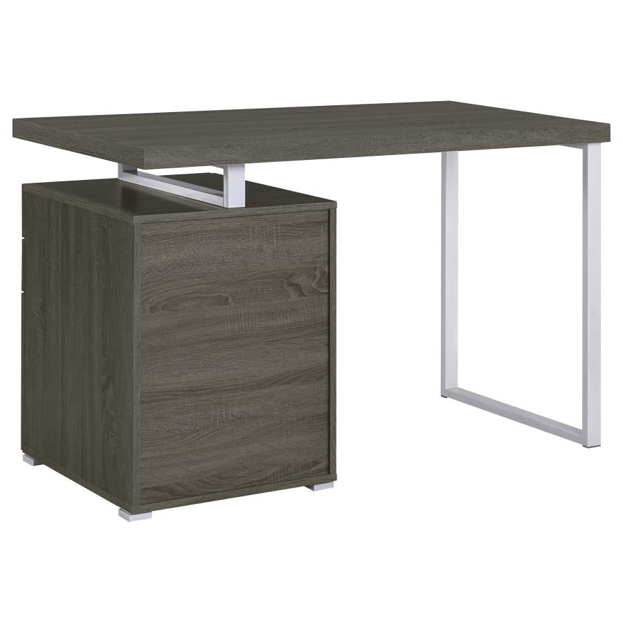 Brennan Grey Computer Desk - MyWaynesHome #