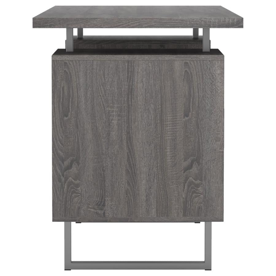 Lawtey Grey Computer Desk - MyWaynesHome #