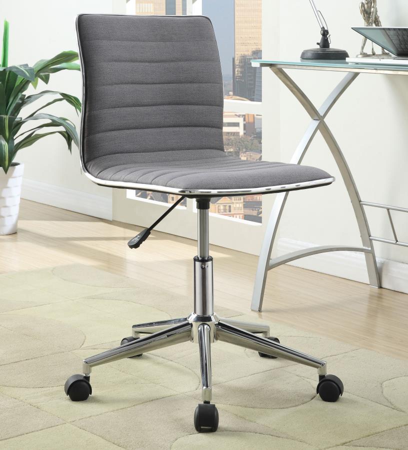 Chryses Grey Office Chair - MyWaynesHome #