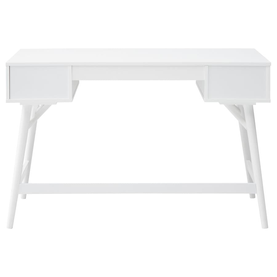 Mugga White Writing Desk - MyWaynesHome #