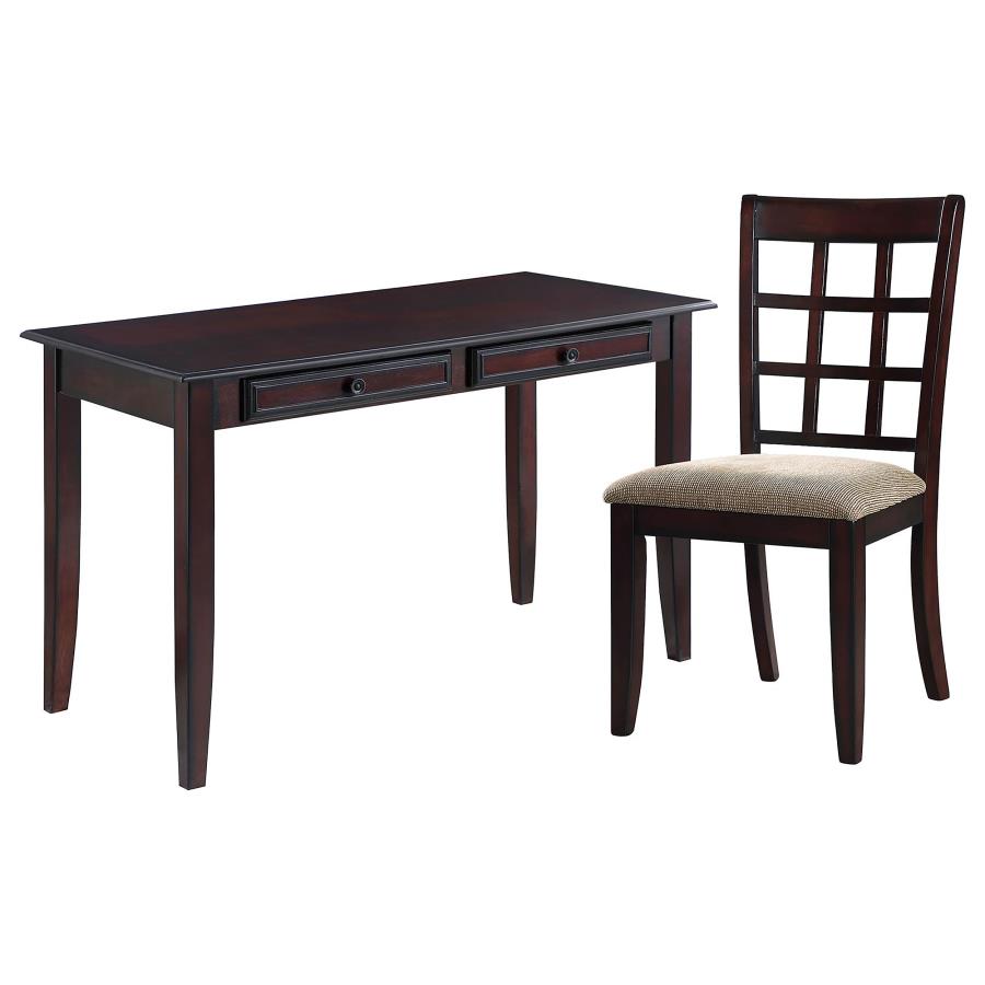 Newton Brown 2 Pc Desk Set - MyWaynesHome #