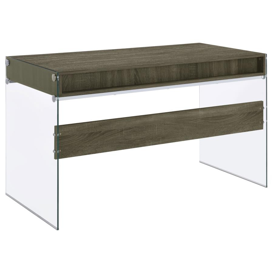 Dobrev Grey Writing Desk - MyWaynesHome #