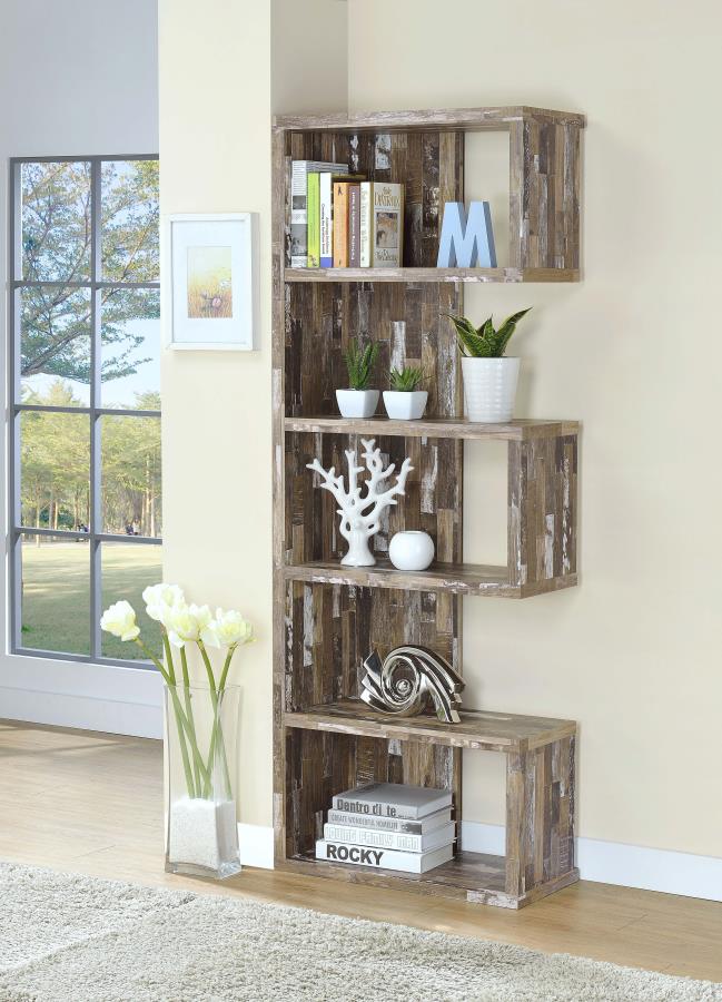 Joey Brown Bookcase - MyWaynesHome #
