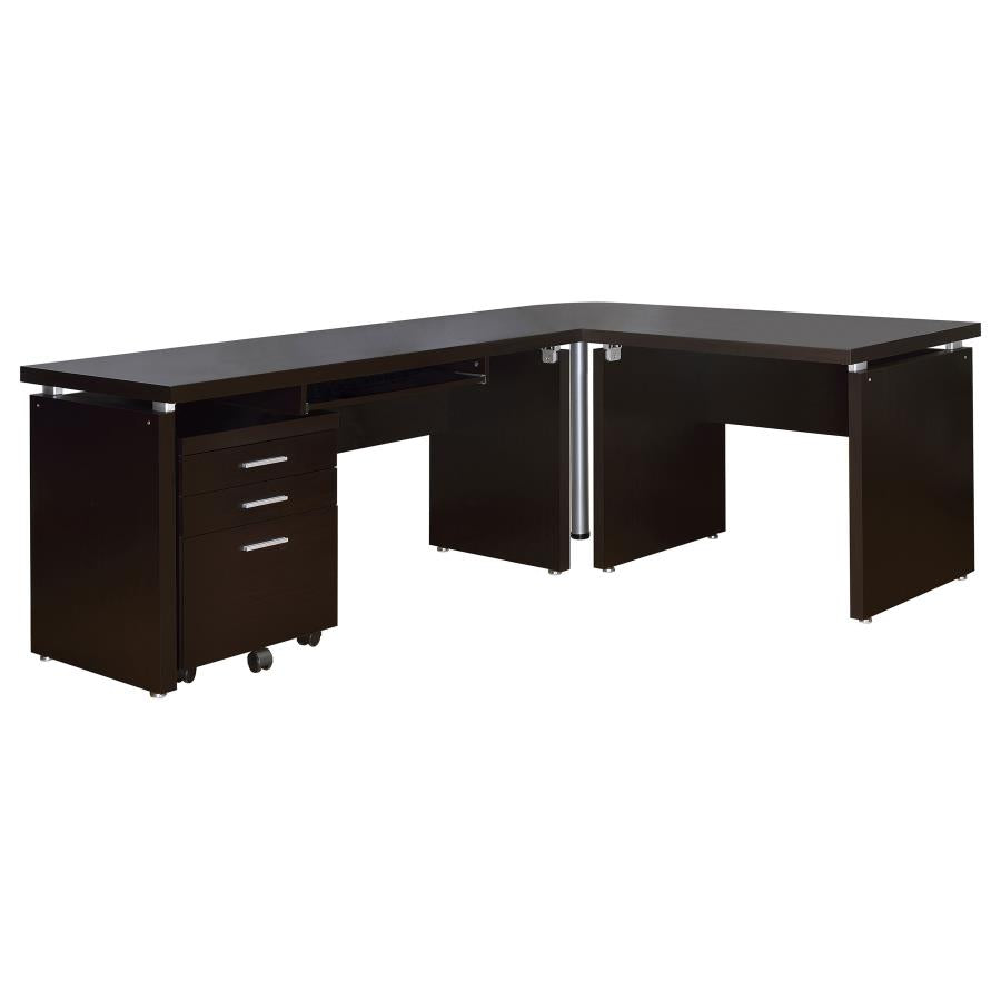 Skylar Brown 2 Pc Desk Set - MyWaynesHome #