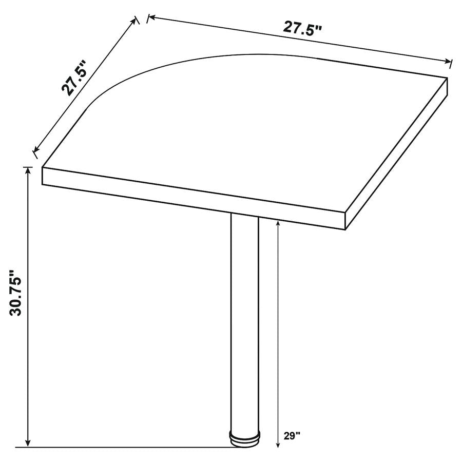 Skylar Brown 2 Pc Desk Set - MyWaynesHome #