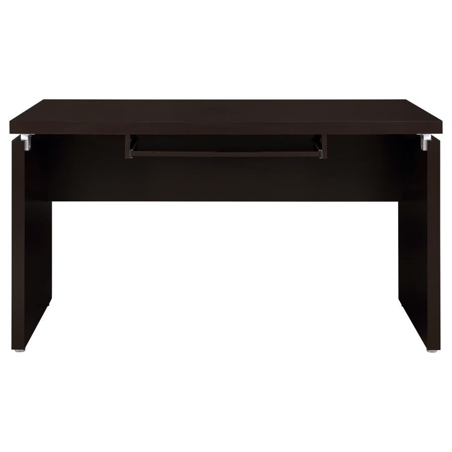 Skylar Brown L-shape Desk - MyWaynesHome #