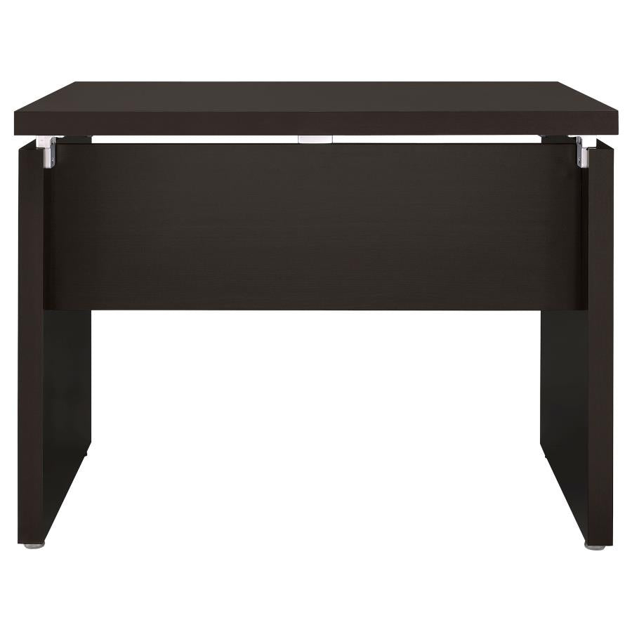 Skylar Brown L-shape Desk - MyWaynesHome #