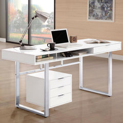 Whitman White Computer Desk - MyWaynesHome #