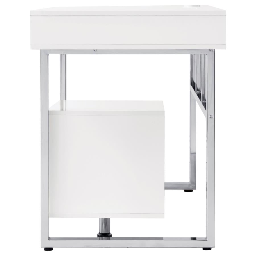 Whitman White Computer Desk - MyWaynesHome #