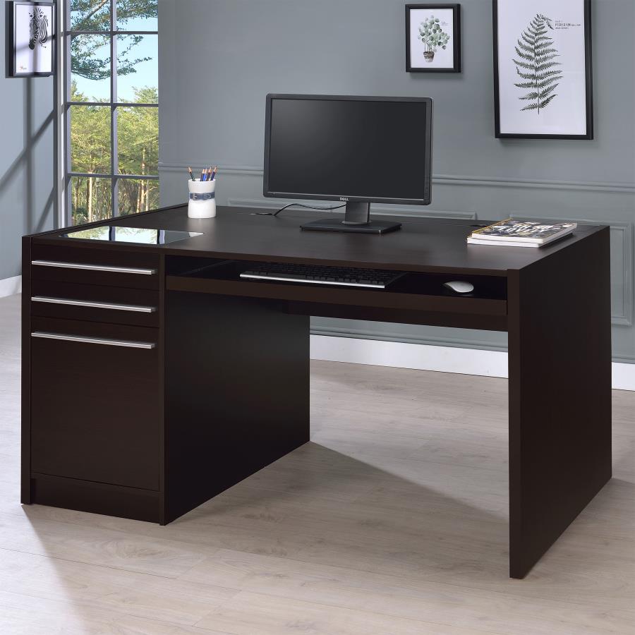 Halston Brown Computer Desk - MyWaynesHome #